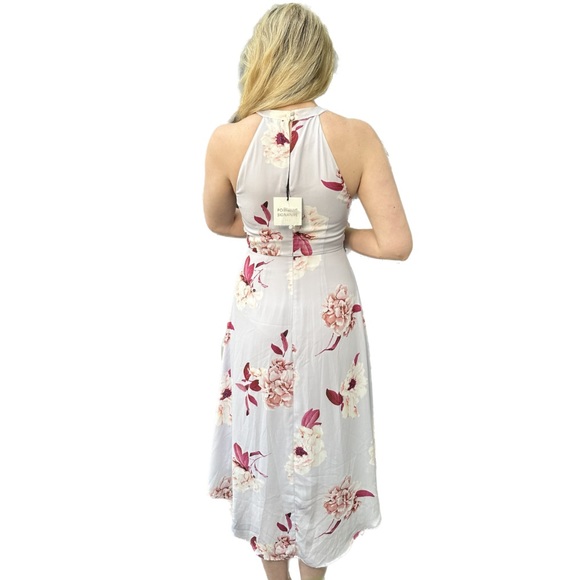 Portman’s Signature Royal Blooms Size 10 Pastel Lilac Floral Dress NWT - Picture 3 of 9